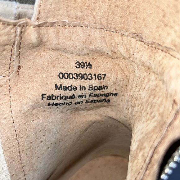 FREE PEOPLE JACK ZIP ANKLE BOOTS IN NICKEL NEW SIZE 39.5 - Picture 7 of 7